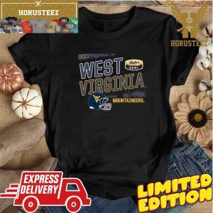 Official West Virginia Mountaineers 2023 Duke’s Mayo Bowl Helmet Unisex T-Shirt