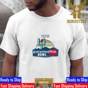 Official guaranteed Rate Bowl Season 2023-2024 College Football Bowl Games Unisex T-Shirt