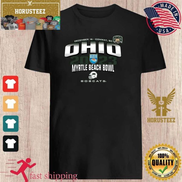 Ohio Bobcats 2023 Myrtle Beach Bowl Bobcats Unisex T-Shirt