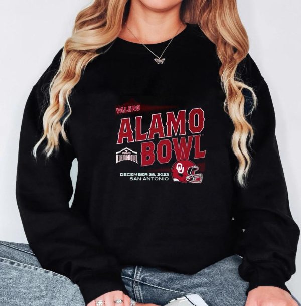 Oklahoma Sooners Valero Alamo Bowl December 28 2023 San Antonio Unisex T-Shirt