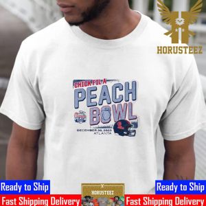 Ole Miss Football Chick-fil-a Peach Bowl December 30 2023 Unisex T-Shirt