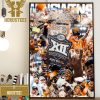 The Texas Longhorns Are Big12 Championship Home Decor Poster Canvas