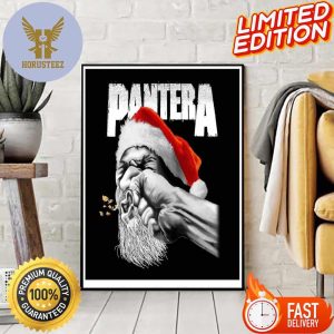 Pantera Vulgar Display Of Santa Merry  Christmas 2023 Home Decor Poster