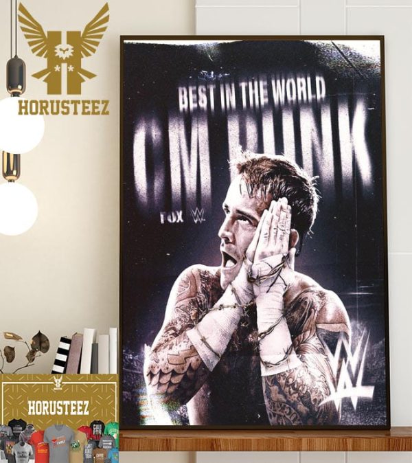 Return Of The Decade Best In The World CM Punk Home Decor Poster Canvas