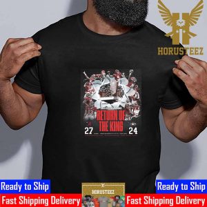 Return Of The King Alabama Football 2023 SEC Champions Unisex T-Shirt