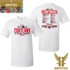 The SUNY Cortland Red Dragons Football Road To The Championship 2023 NCAA DIII Stagg Bowl 50 National Champions Unisex T-Shirt