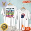 Rolling Stones x Los Angeles Dodgers Hackney Diamonds Album Two Side MLB T-shirt