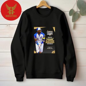 Ronald Acuna Jr Are The 2023 National League Hank Aaron Award Winner Unisex T-Shirt