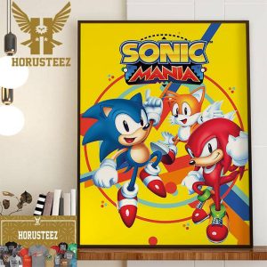 Sonic Mania Plus Is Releasing On Netflix In 2024 Home Decor Poster Canvas