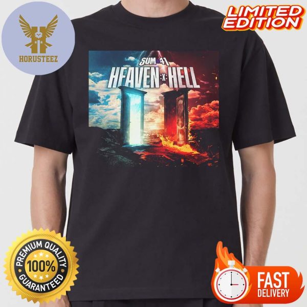 Sum 41 Final Album Heaven x Hell Will Be Released In 29 March 2024 Classic T-shirt