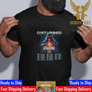Take Back Your Life Tour Disturbed With Falling In Reverse And Plush Rocks Unisex T-Shirt