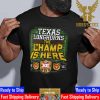 Texas Longhorns 2023 Big 12 Mens Basketball Conference Tournament Champions Unisex T-Shirt