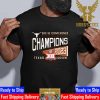 The Texas Longhorns 2023 Big 12 Football Conference Champions Unisex T-Shirt