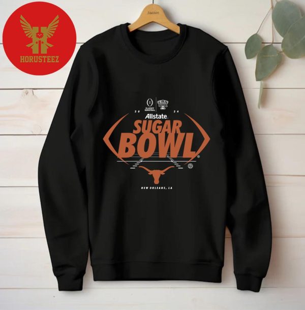 Texas Longhorns 2024 Allstate Sugar Bowl College Football Playoff Semifinal At Caesars Superdome 90th Sugar Bowl Unisex T-Shirt