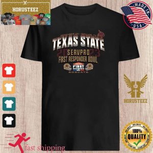 Texas State Bobcats 2023 Servpro First Responder Bowl Unisex T-Shirt