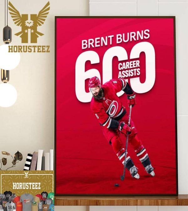 That Is Assist No 600 For Brent Burns Home Decor Poster Canvas