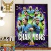 The Baltimore Ravens Unwrap A Massive Win On Christmas Home Decor Poster Canvas