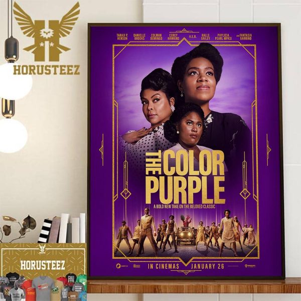 The Color Purple A Bold New Take On The Beloved Classic Official International Poster Home Decor Poster Canvas