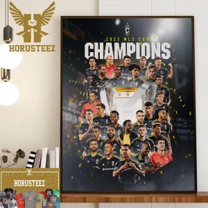The Crew Columbus Crew Are The 2023 MLS Cup Champions Home Decor Poster Canvas
