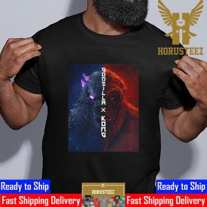 The Giant Monkey And Lizard Team Up Movie In Godzilla X Kong The New Empire Unisex T-Shirt