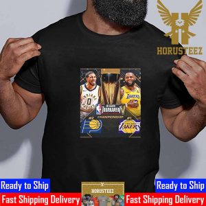 The Indiana Pacers And Los Angeles Lakers Meet In The First-Ever NBA In-Season Tournament Championship Finals Unisex T-Shirt