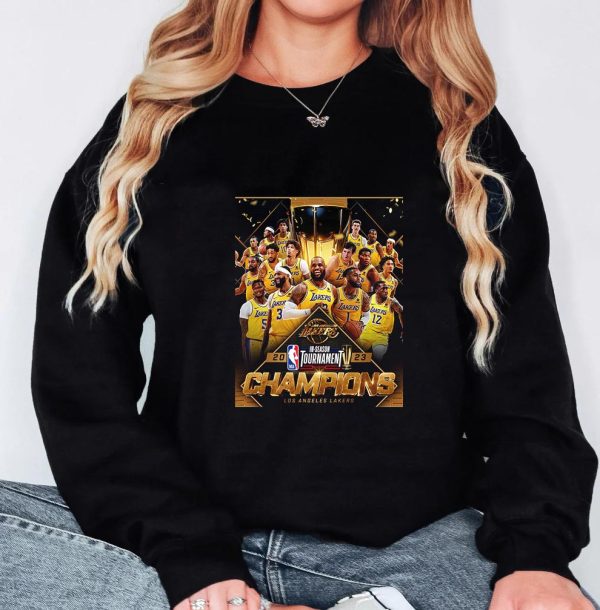 The Lakers Are The First-Ever NBA In-Season Tournament Champions Unisex T-Shirt