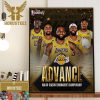 The Los Angeles Lakers King Lebron James Is The First-Ever NBA In-Season Tournament MVP Home Decor Poster Canvas