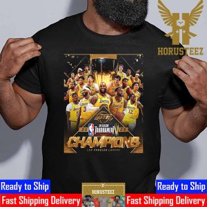 The Los Angeles Lakers Are 2023 NBA In-Season Tournament Champions For The First-ever Unisex T-Shirt