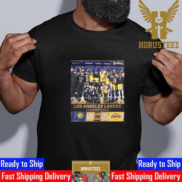 The Los Angeles Lakers Win In Vegas To Become Champions Of The First-Ever NBA In-Season Tournament Unisex T-Shirt