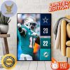 The Miami Dolphins Clinch A Spot In The NFL Playoffs 2023 Home Decor Poster