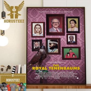The Royal Tenenbaums Of Wes Anderson New Tribute Poster By Fan Home Decor Poster Canvas
