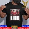 The San Francisco 49ers Clinched The 2023 NFL Playoffs Unisex T-Shirt