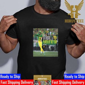 The University Of Oregon Athletics Player Bo Nix Is The 2023 PAC-12 Conference Offensive Player Of The Year Unisex T-Shirt