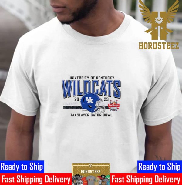 University Of Kentucky Wildcats Taxslayer Gator Bowl 2023 Unisex T-Shirt