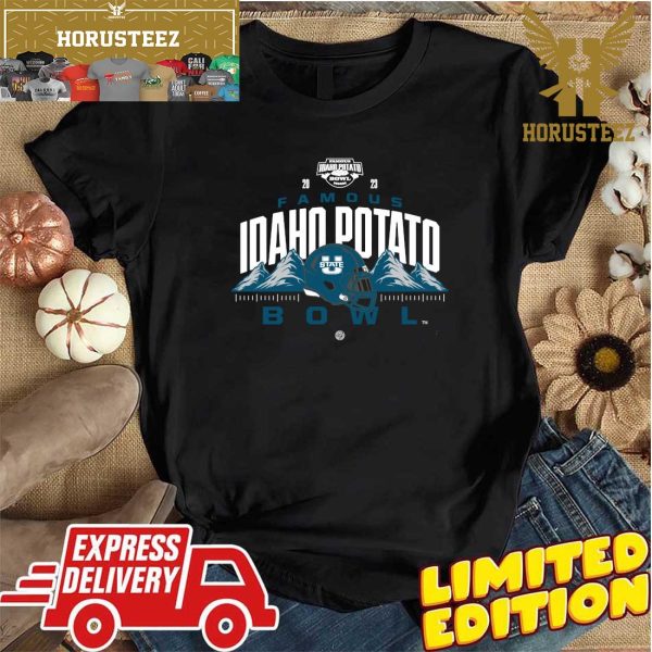 Utah State Aggies 2023 Famous Idaho Potato Bowl Unisex T-Shirt