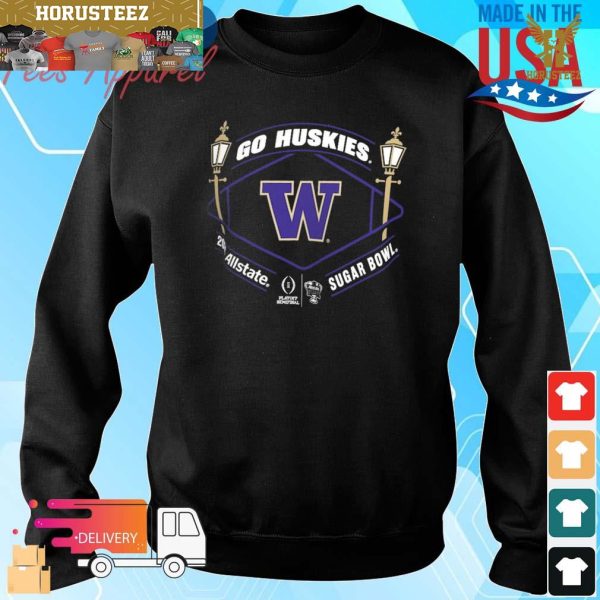 Washington Huskies College Football Playoff 2024 Sugar Bowl Unisex T-Shirt