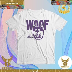 Washington Huskies Woof Bow Down Retro Unisex T-Shirt