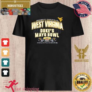 West Virginia Mountaineers 2023 Dukes Mayo Bowl Mountaineers Unisex T-Shirt