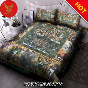 100th Green Bay Packers Bedding Set