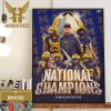 2023 Sacks Title TJ Watt Of Pittsburgh Steelers 3x Sack King With 19 Sacks Wall Decor Poster Canvas