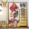 Austin Riley Winning 2023 All-MLB First Team Wall Decorations Poster Canvas