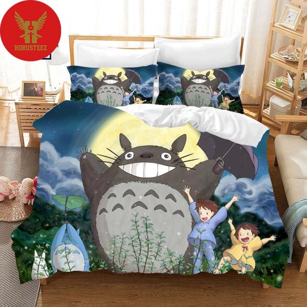 Anime My Neighbor Totoro Duvet Quilt Bedding Set