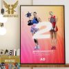 Aryna Sabalenka Defeats Zheng 6-3 And 6-2 To Retain Australian Open Crown Wall Decor Poster Canvas