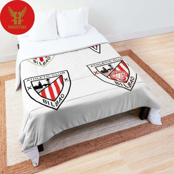 Athletic Bilbao Logo History Luxury Bedding Sets