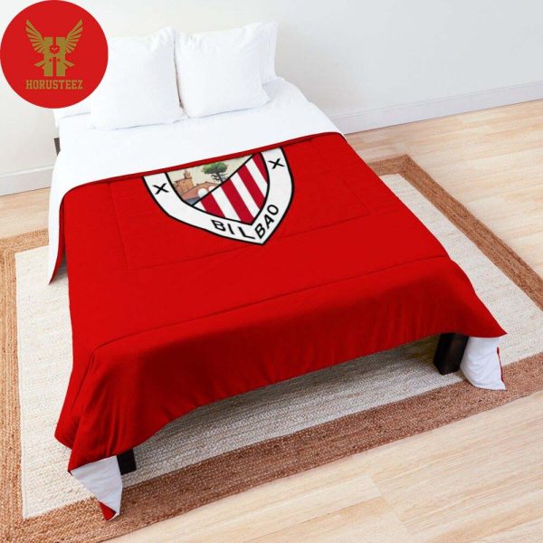 Athletic Bilbao Logo Red Luxury Bedding Sets