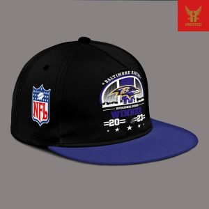 Baltimore Ravens Is The Winner Of Divisional Round After Defeated Houston Texans NFL Playoffs Classic Hat Cap Snapback