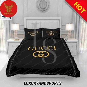 Black Gucci Bedding Sets
