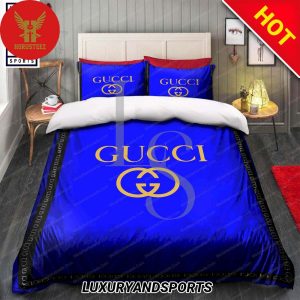 Blue Gucci Bedding Sets