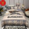 Burberry Hot Printeds Quilt Set Duvet Cover Luxury Brands