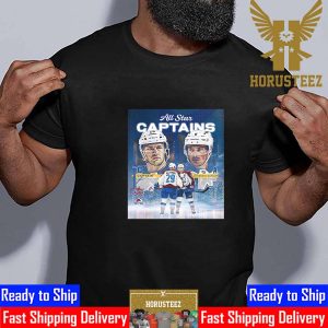 Captain Nathan MacKinnon And Alternate Captain Cale Makar Of Colorado Avalanche Are All Star Captains Classic T-Shirt